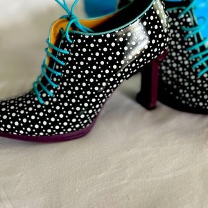 Fluevog Ludovika sexy heels. Worn once. Super comfortable? lots of compliments!